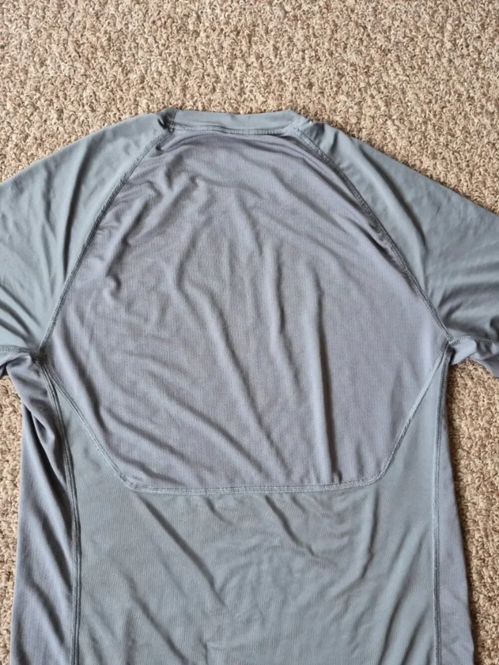 Nike Pro DRI-FIT Short Sleeve Performance Tee - Gray